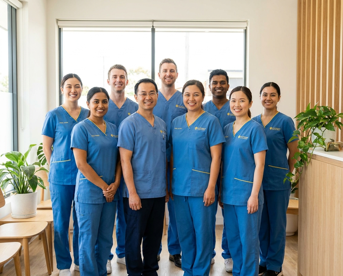 The friendly Kinship dental team
