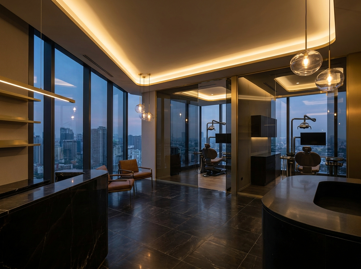 Luxury studio interior