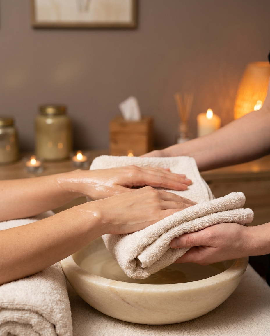 Paraffin Wax Hand Treatments at Serenity Dental Spa