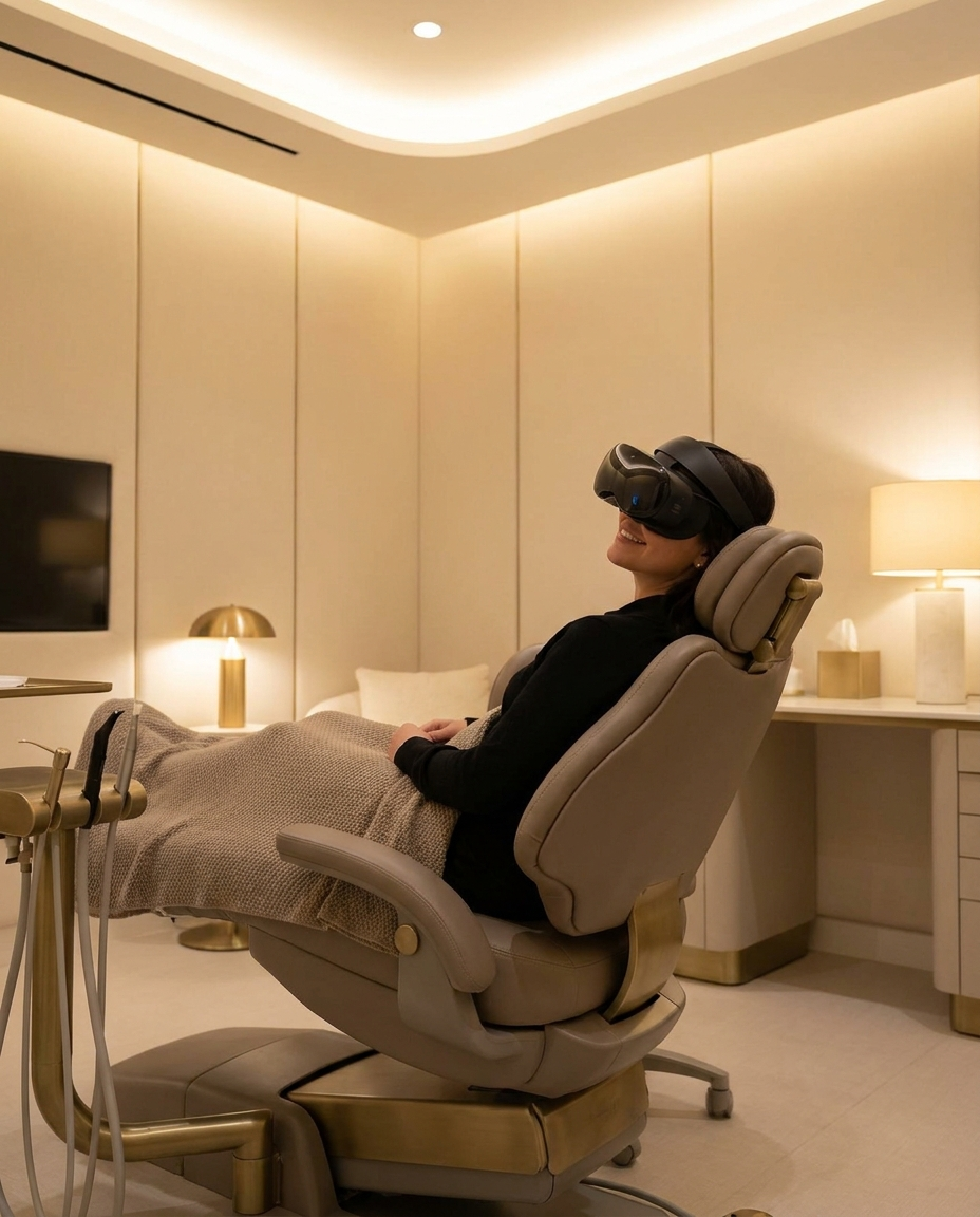 Virtual Reality Distraction Therapy at Serenity Dental Spa