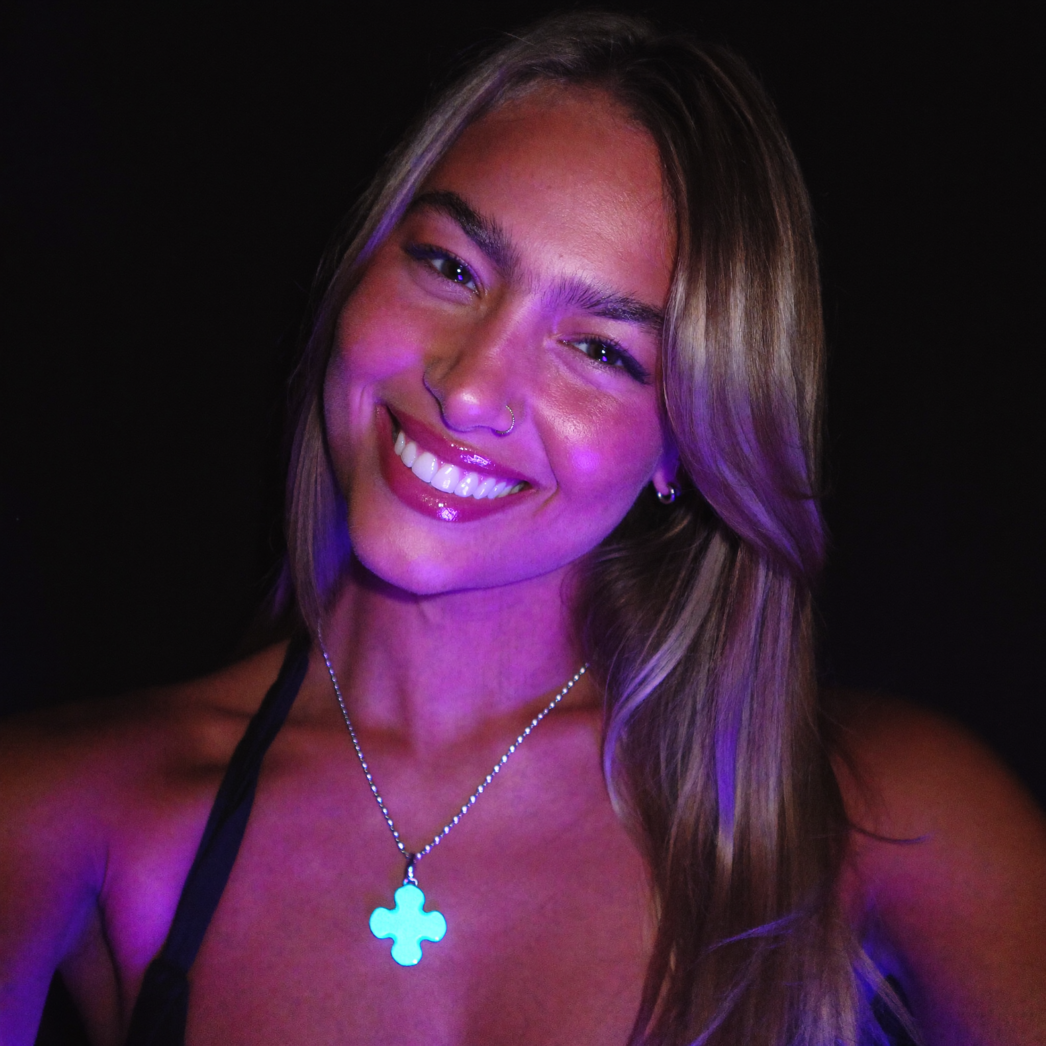 Client smile glow-up