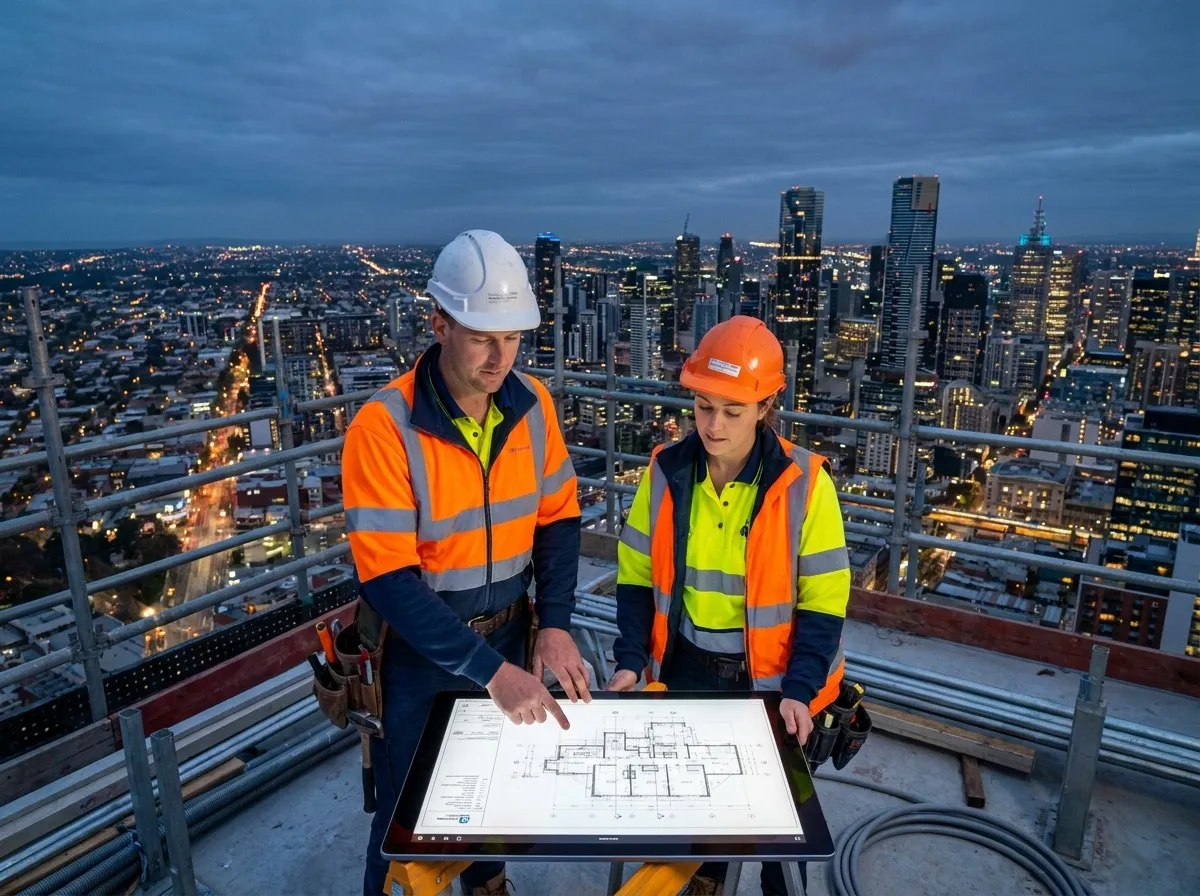 MetroPulse electricians on site
