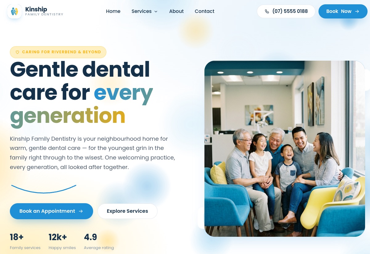 Kinship Family Dentistry concept