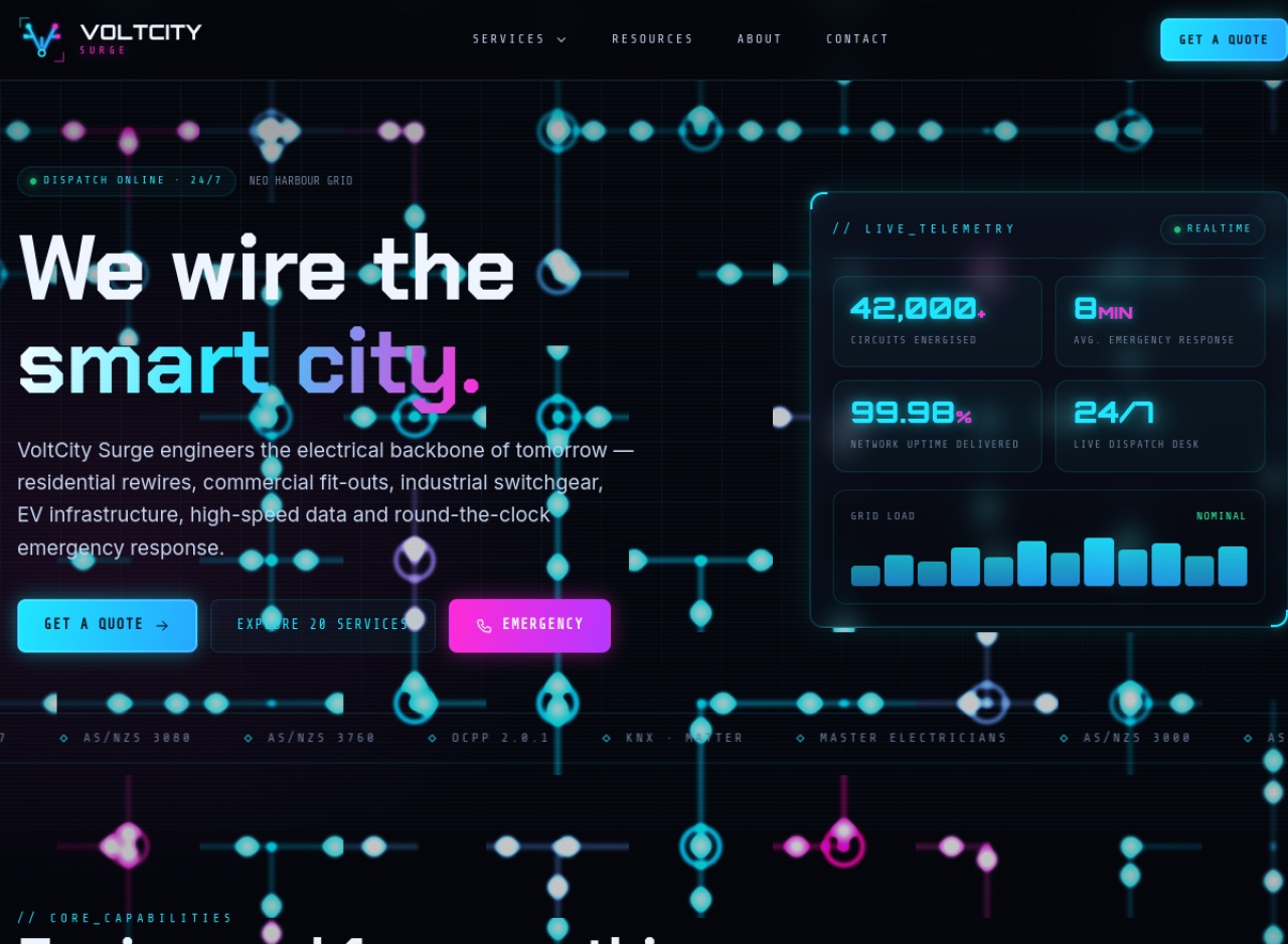 VoltCity Surge concept