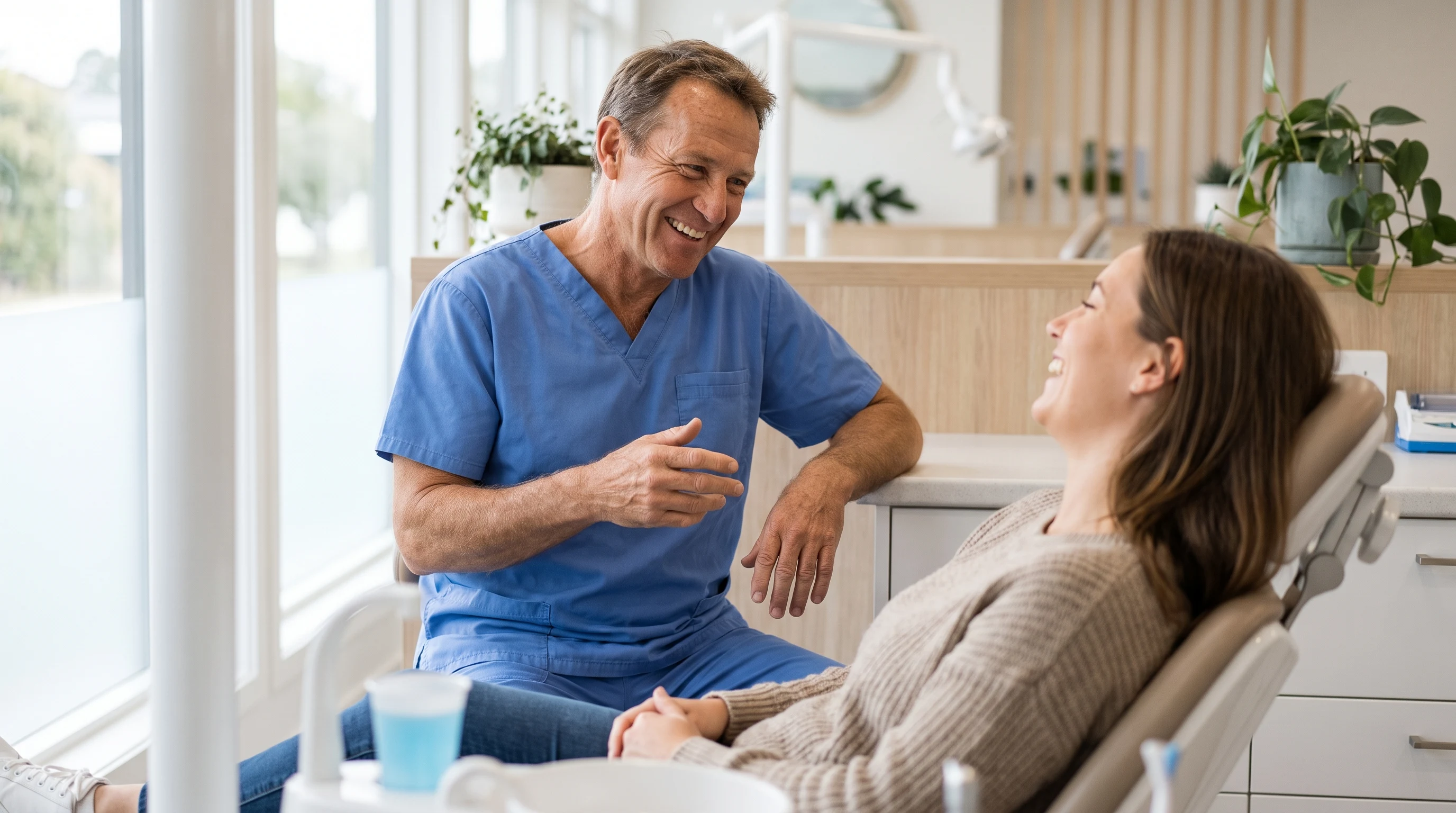 Dental Practices at work on a Brisbane job