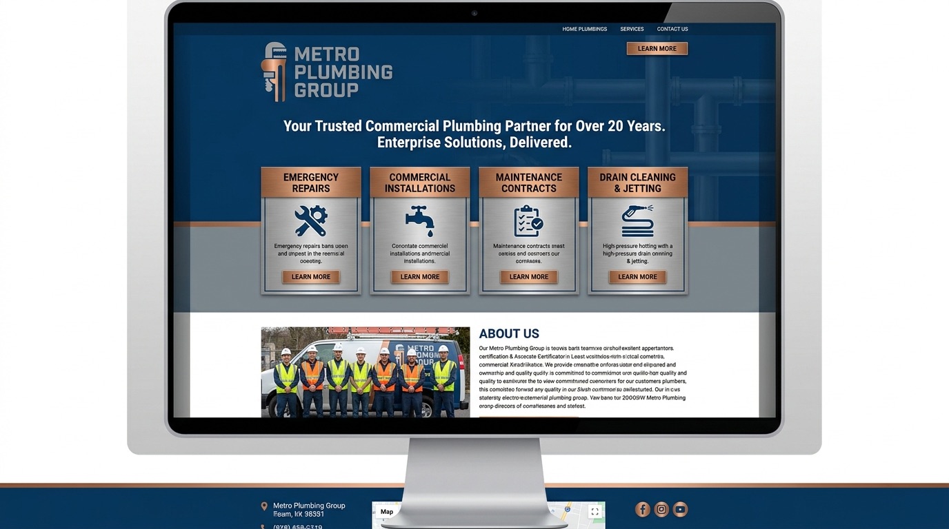 Metro Plumbing Group concept