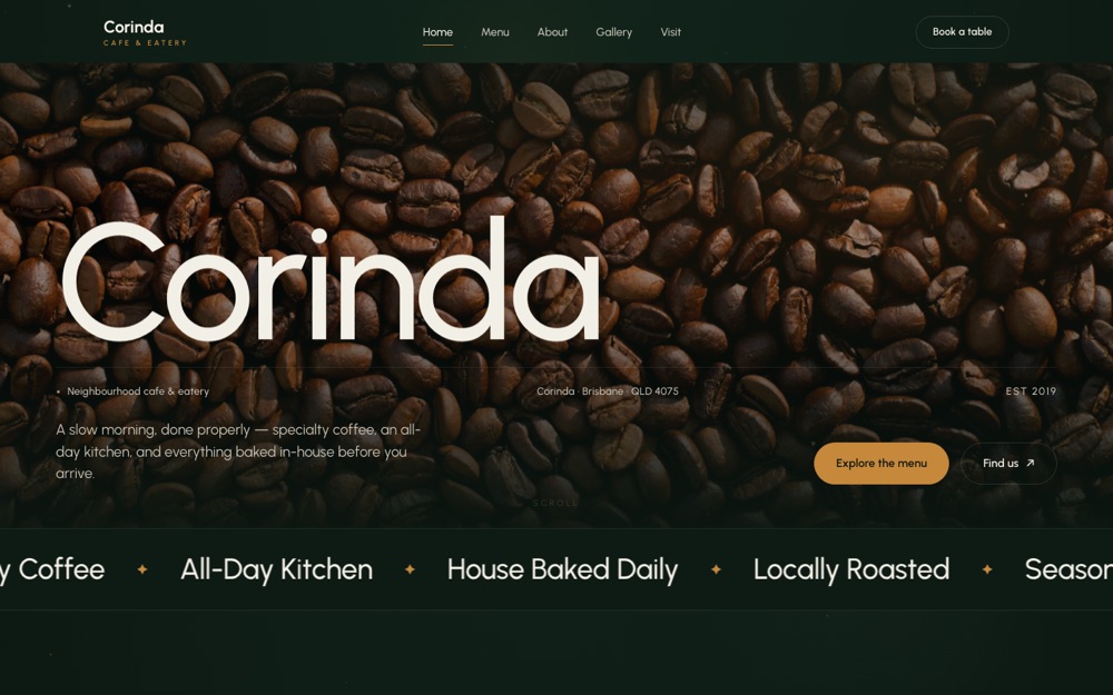 Corinda Cafe & Eatery