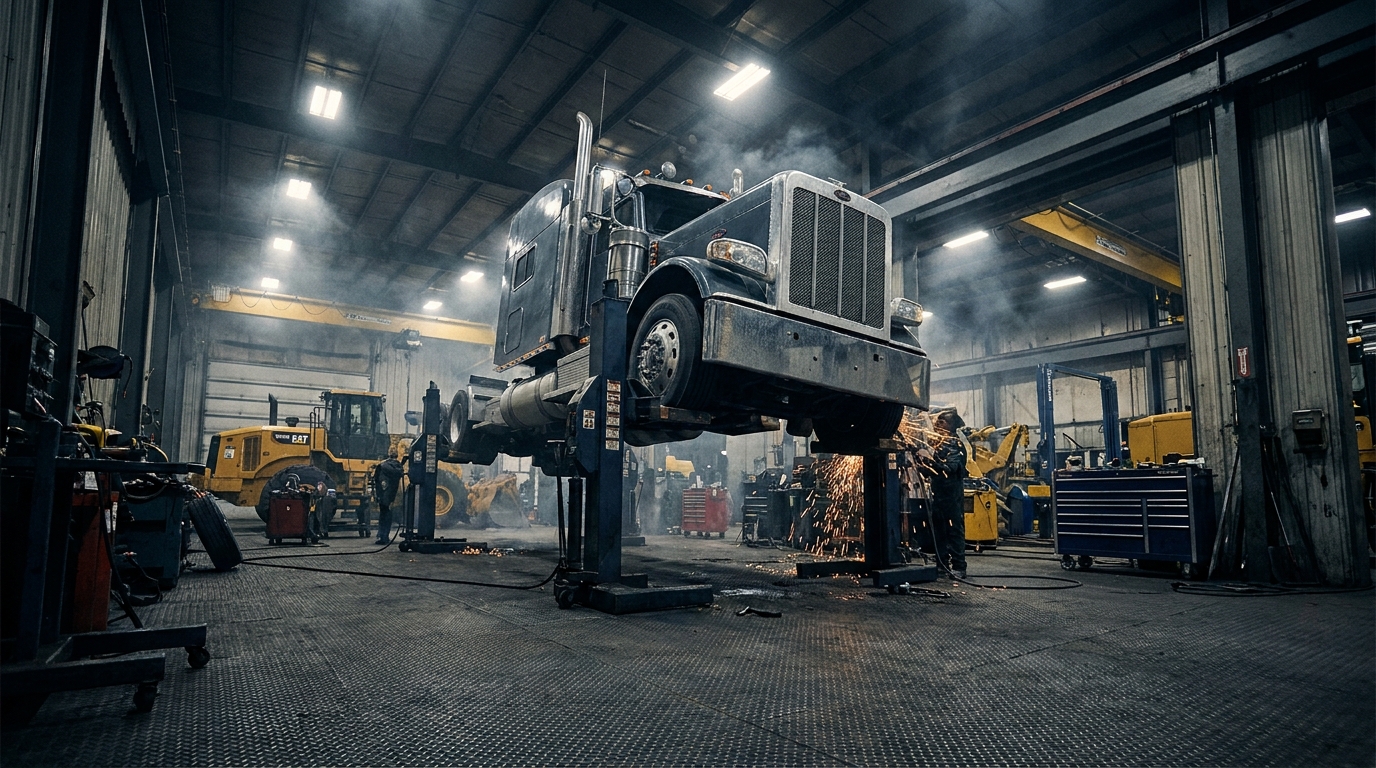The Heavy Diesel & Big Rig — website demo