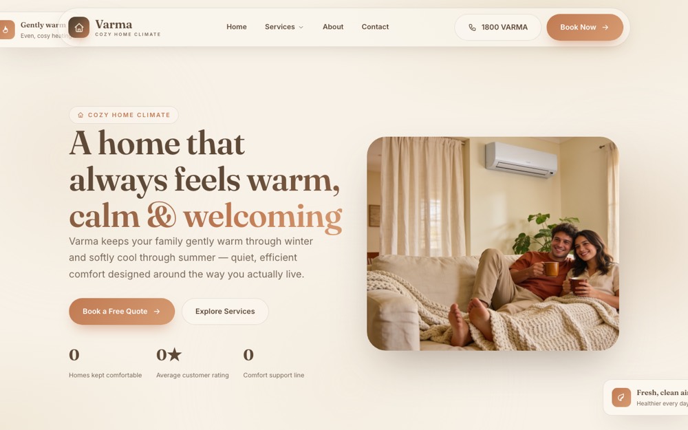 Varma Climate website