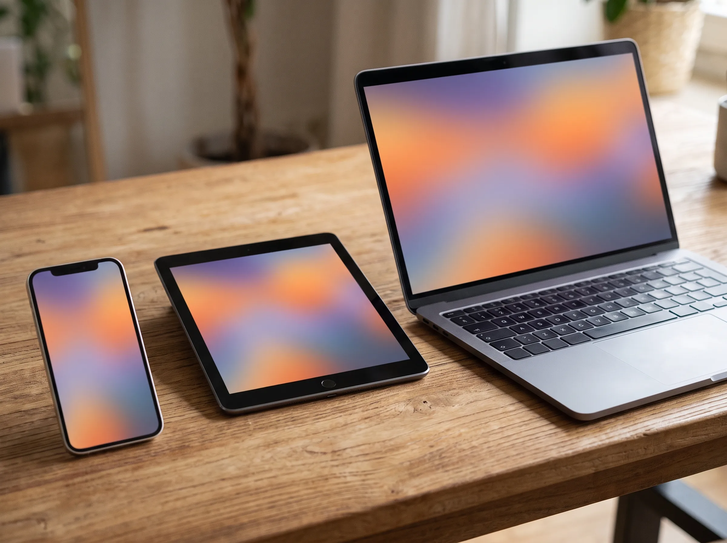 Perfect on every device — close-up
