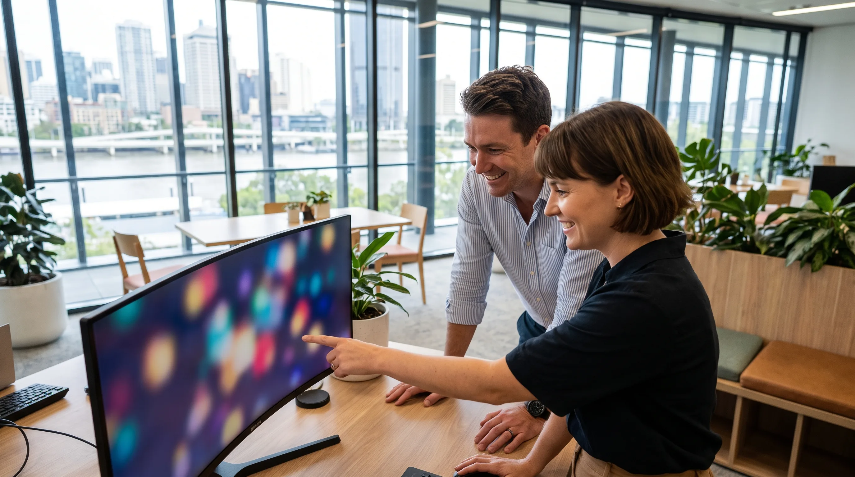 Redesign without losing your SEO — team at work
