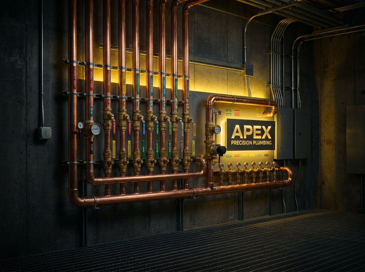Commercial plant room