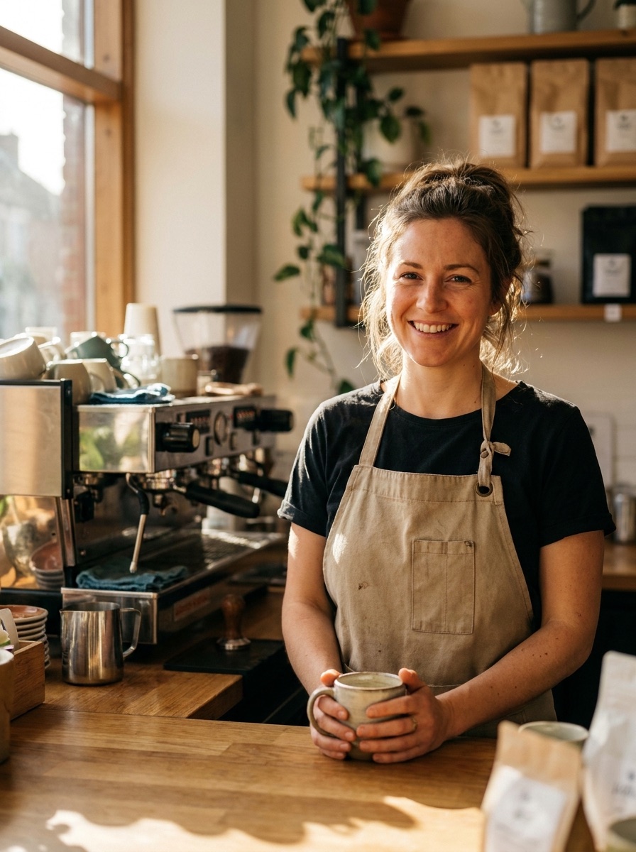 Ava Chen, Founder and Head Roaster
