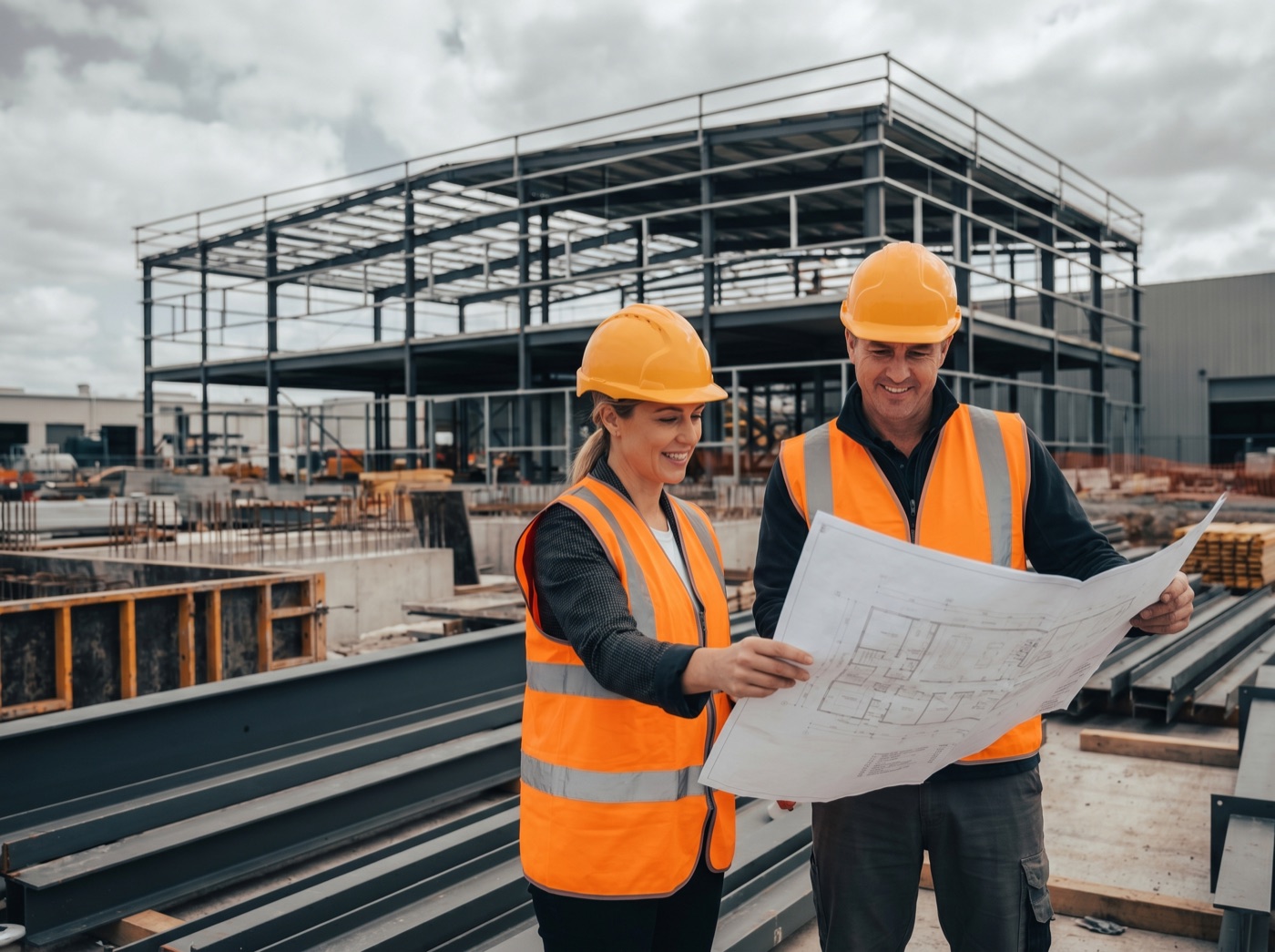 CONSTR4 engineering team on site
