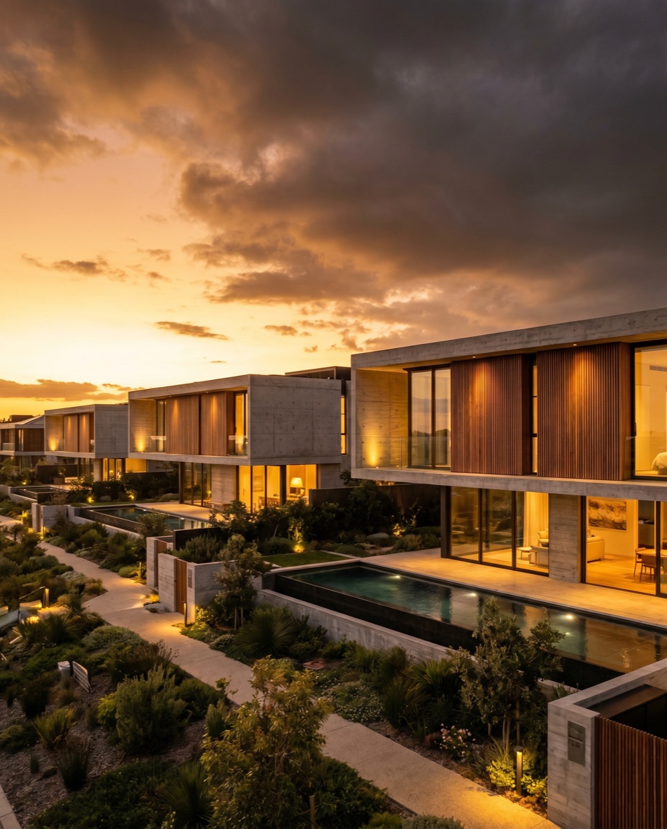 Luxury residential development