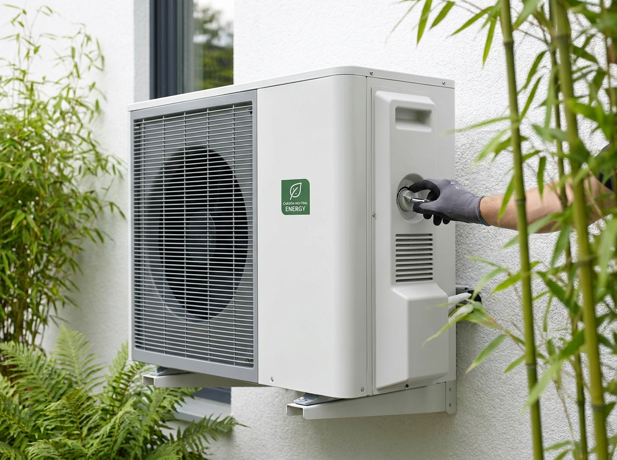 Evergreen heat pump installation
