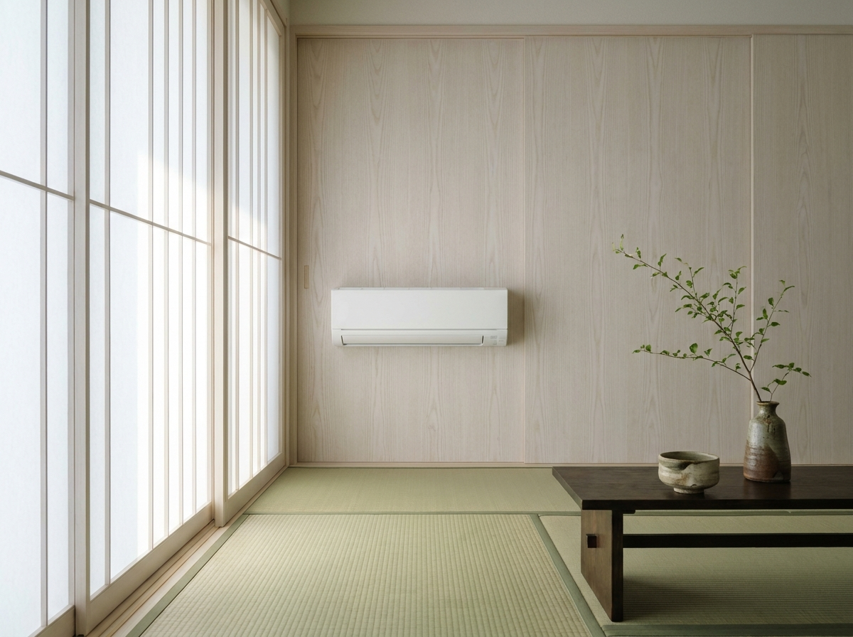 A calm Nagomi installation in a tatami room
