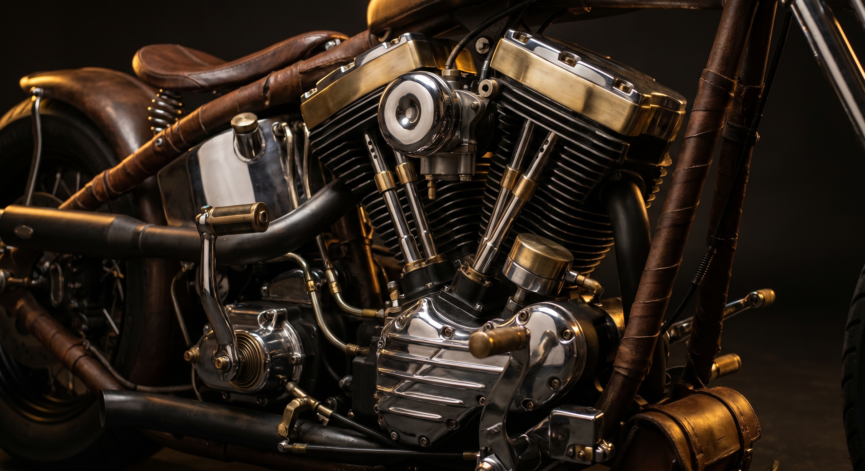 Polished V-Twin